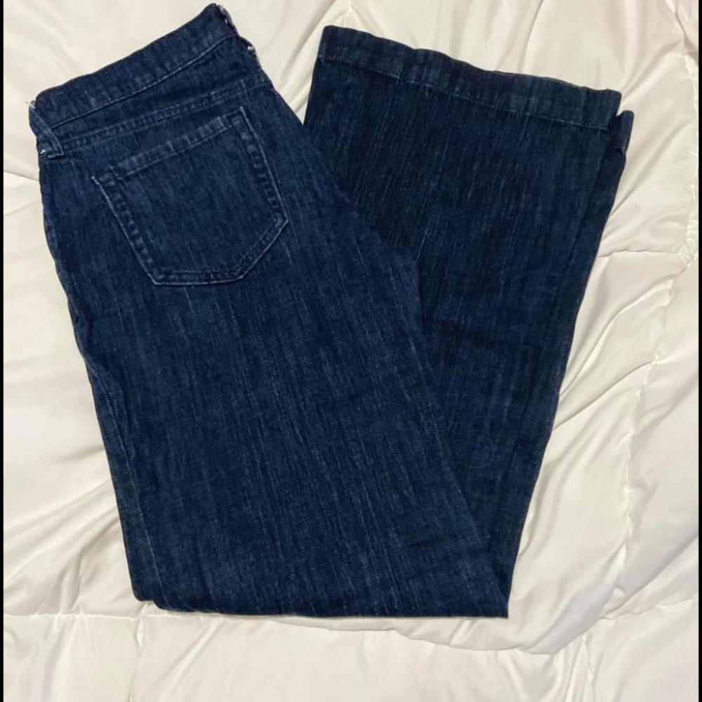 Wide leg, flare jeans